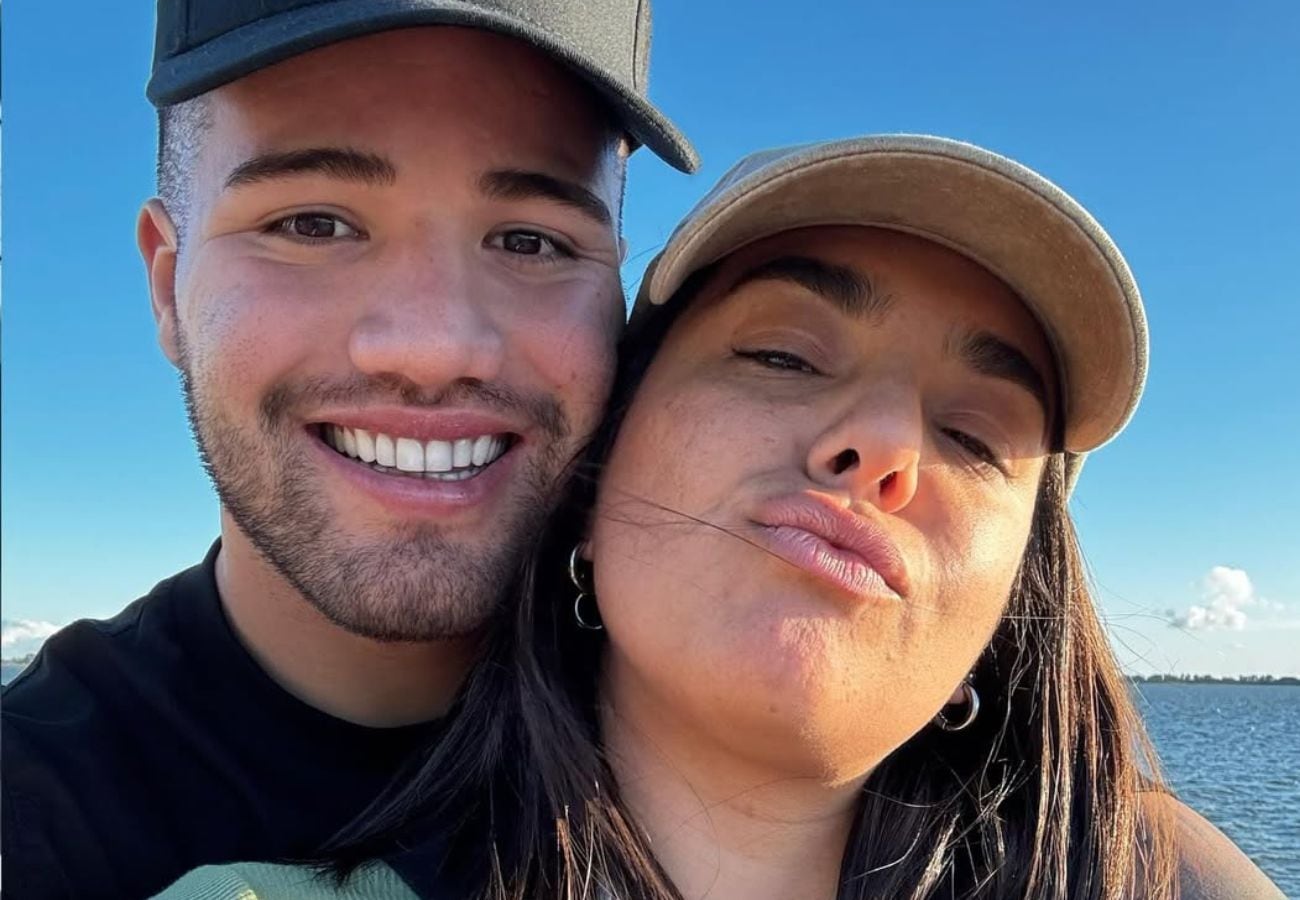 Chelo Weingandt y Ángela Leiva, súper enamorados