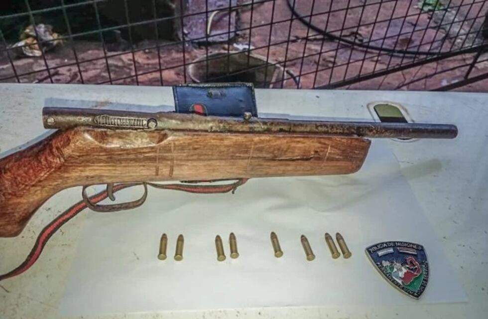 Operativo policial en Eldorado: recuperan un portón robado y un arma de fuego casera
