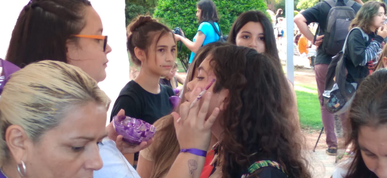 Marcha por el 8M en Rafaela