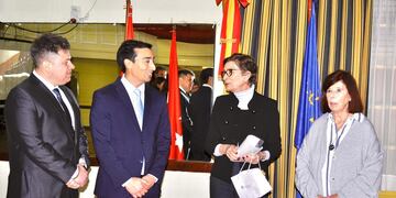 La Embajadora de España visitó Punta Alta