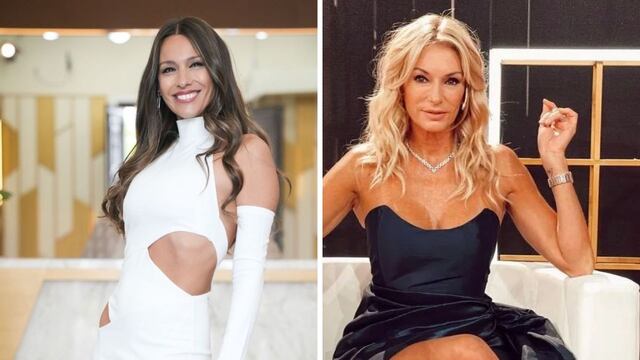 Duelo de divas: Yanina Latorre y Pampita lucieron el mismo mini vestido con brillos