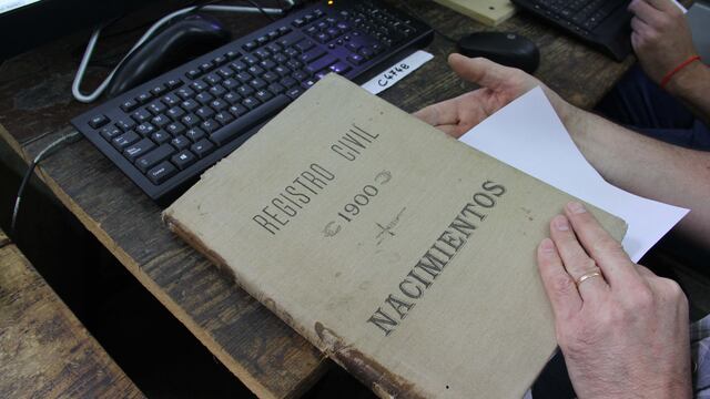 Libro de nacimientos del Registro Civil (Gobierno de Santa Fe)