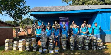 Incautan millonario cargamento de marihuana en Garuhapé.