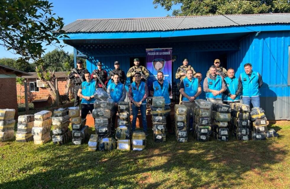 Incautan millonario cargamento de marihuana en Garuhapé