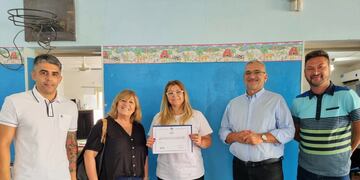 Entregaron fondos FANI en Frontera