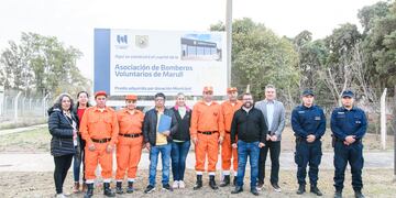 En la oportunidad además presentaron el nuevo móvil de seguridad ciudadana.
