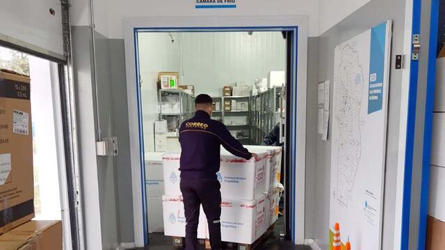 Llegaron a Mendoza 28 mil dosis de la vacuna Sputnik V