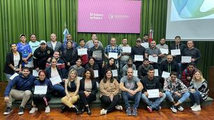 Capacitaron a profesores de Escuelitas Deportivas Barriales