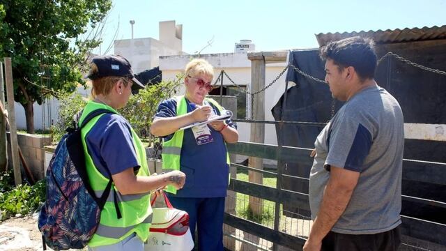 Descacharreo prevención dengue en Arroyito