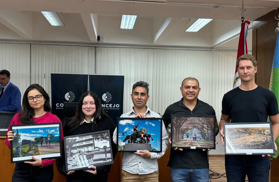 El Concejo Municipal de Rafaela premió a los ganadores del Concurso fotográfico