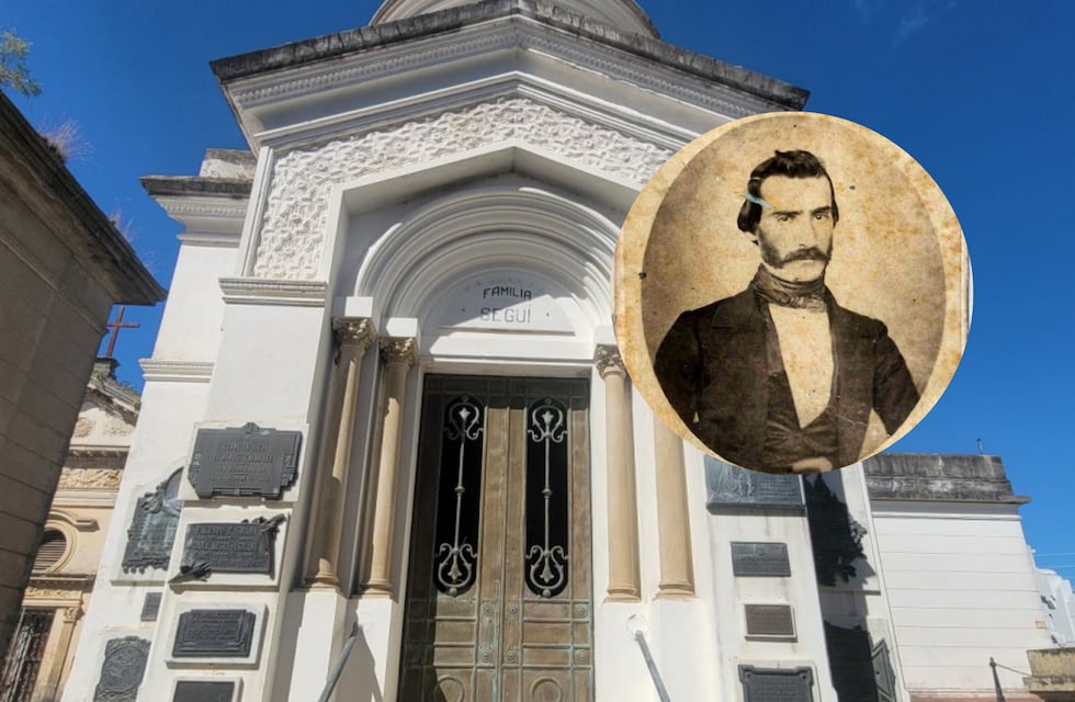 La tumba de Juan Francisco Seguí, el autor de la Proclama del 1 de Mayo, un legado de la historia argentina