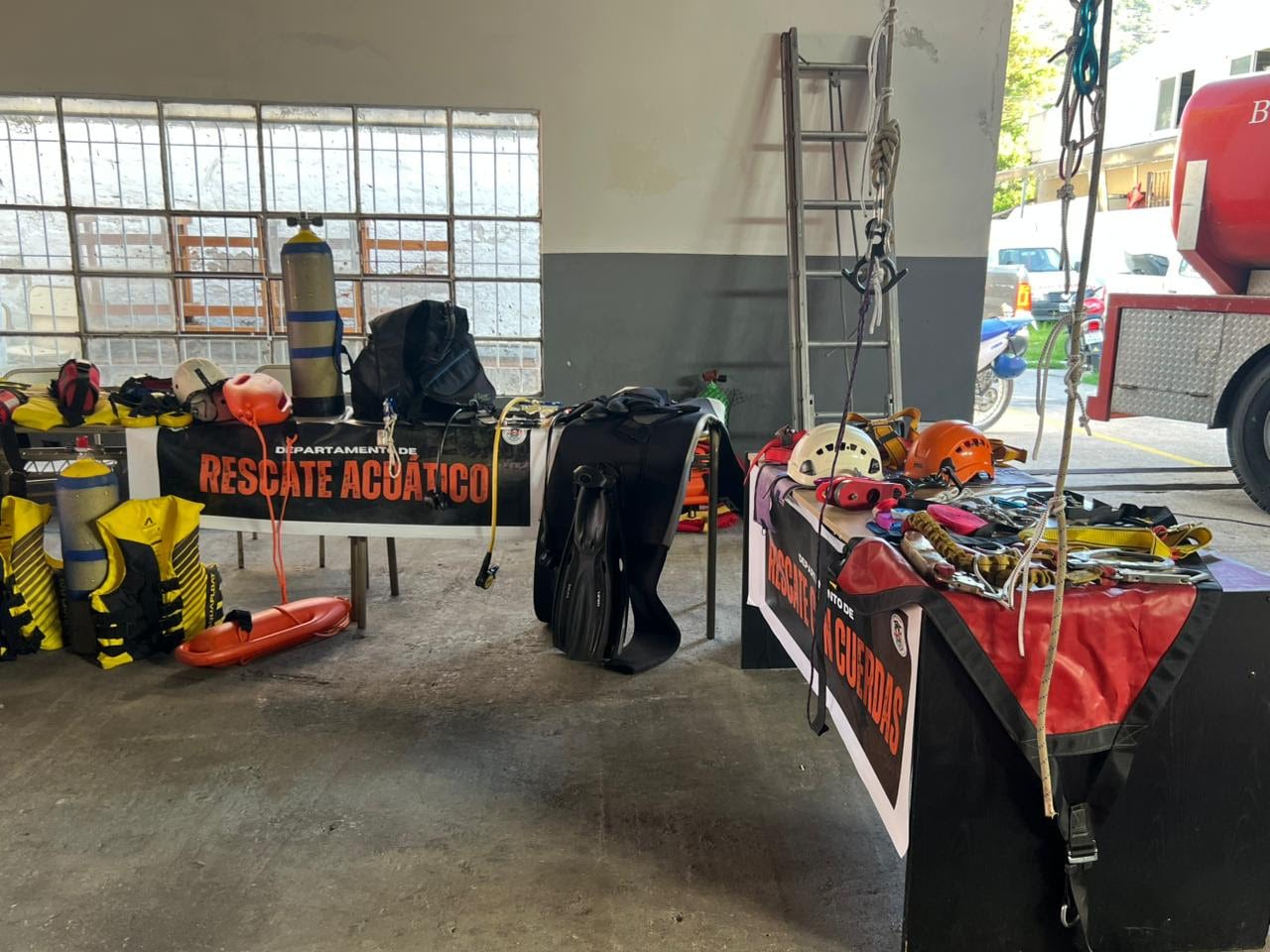 Importante convocatoria en la primera Expo Bomberos de Carlos Paz