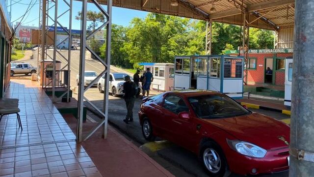 Tan sólo siete personas cruzaron por el paso Bernardo de Irigoyen – Dionisio Cerqueira en el primer día de reapertura