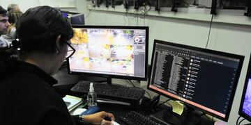 Ojos en Alerta se activa en el Centro de Monitoreo de Rafaela