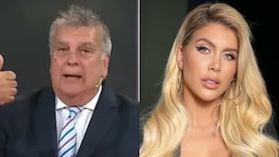 Wanda Nara y Luis Ventura.