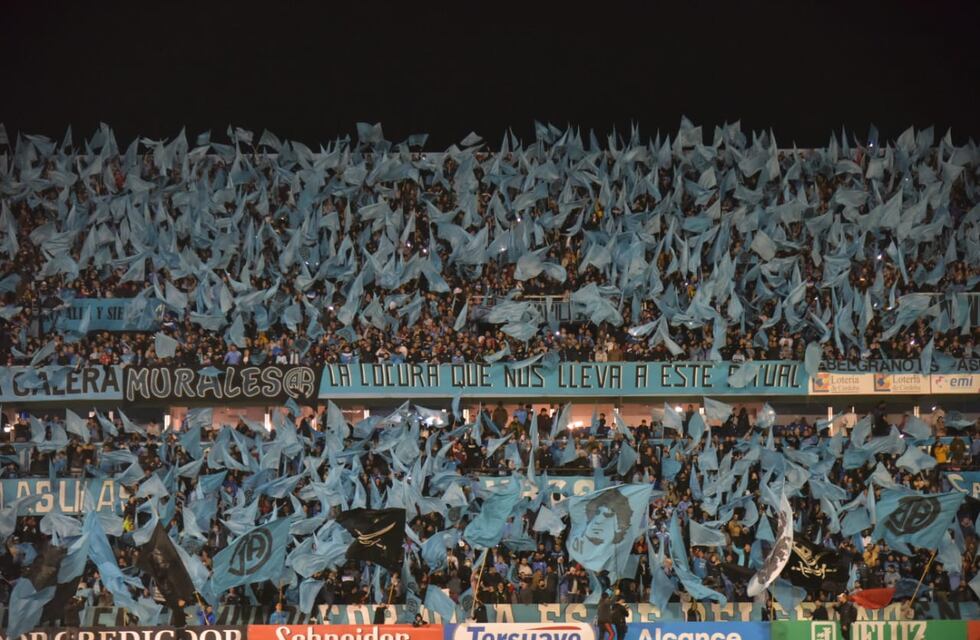 Otra marea Celeste en el recibimiento a Belgrano