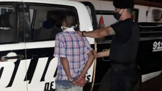 La policía detuvo a dos hombres por violencia familiar