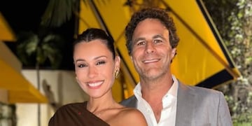 Pampita y Martín Pepa reconciliados.