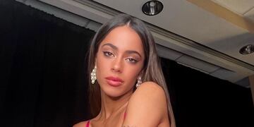 Tini Stoessel subió una foto con solo un toallón en medio de los rumores de separación de Rodrigo De Paul.