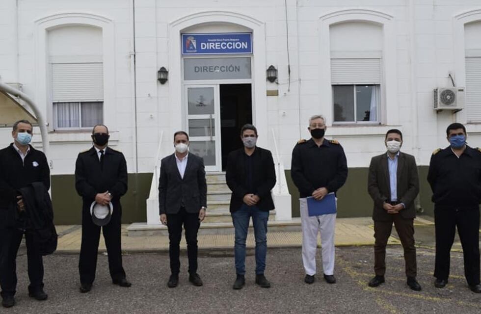 Suman camas, recursos y profesionales al Hospital Naval Puerto Belgrano