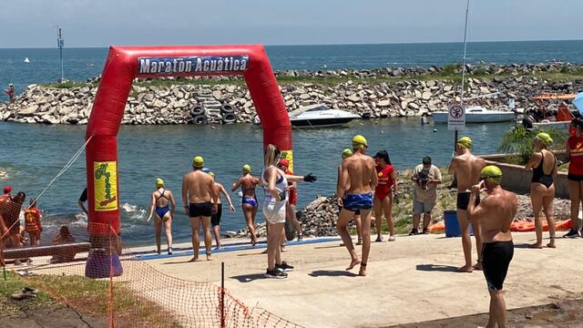 Benjamín Ghione ganó una competencia de aguas abiertas en Miramar