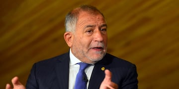 Luis Juez hbaló como abogado penalista.