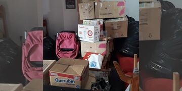 La familia perdió prácticamente todas sus pertenencias.