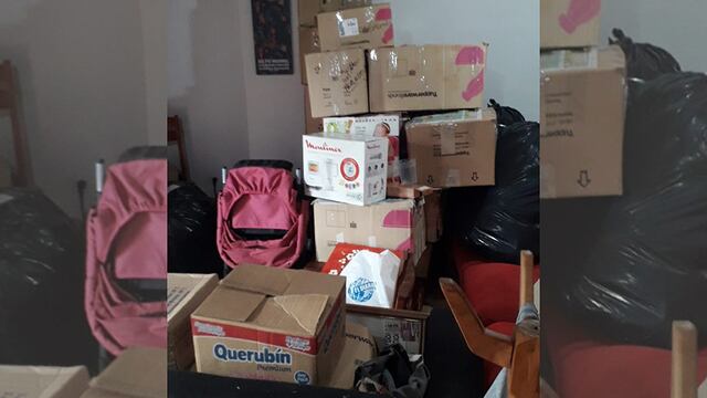 La familia perdió prácticamente todas sus pertenencias.