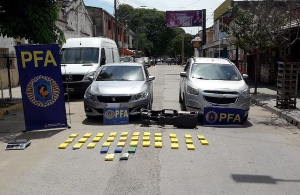 Desarticulan a una banda narco que operaba desde Salta hacia el sur del país