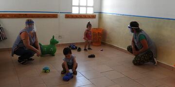 Los Jardines ;aternales volvieron a la actividad