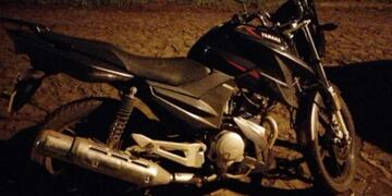 Oberá: recuperan motocicleta robada.