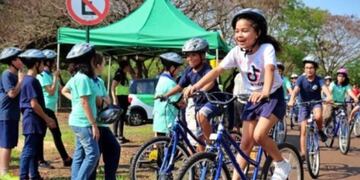 Posadas cuenta con un nuevo punto donde disfrutar las Ecobicis.