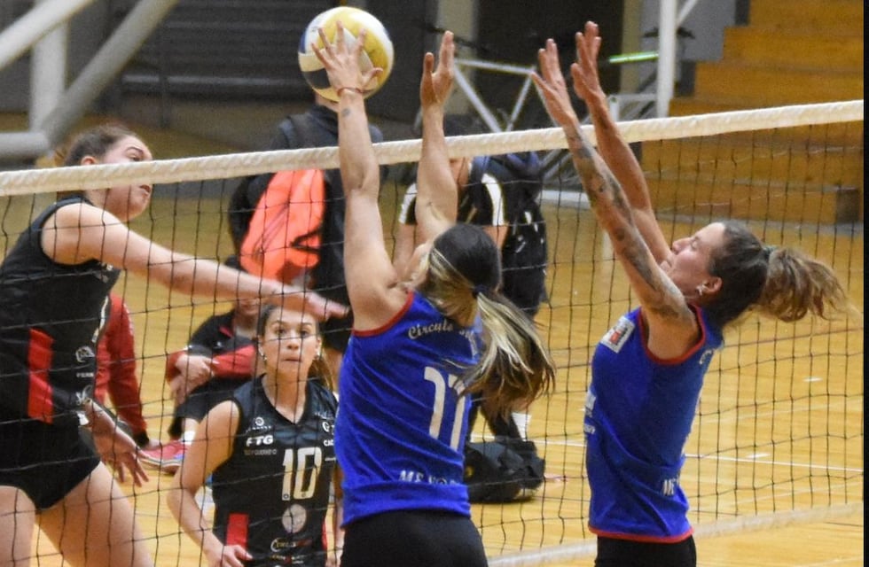 Vóley femenino A1: el Círculo Policial le ganó a San Martín tras un reñido e interminable duelo