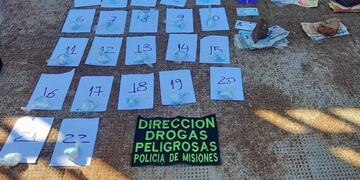 Dealer detenido en Posadas en plena venta de cocaína.