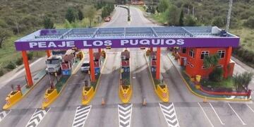 A partir de las 0 horas de hoy sábado los peajes en todas las rutas de la provincias cuestan un 25% más. Gentileza ANSL