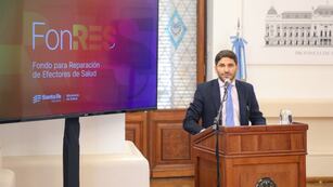 Pullaro presentó el Fondo para Reparación de Efectores de Salud (FonRES)