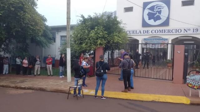 Gran concurrencia en Eldorado en el inicio de estas Elecciones 2023.