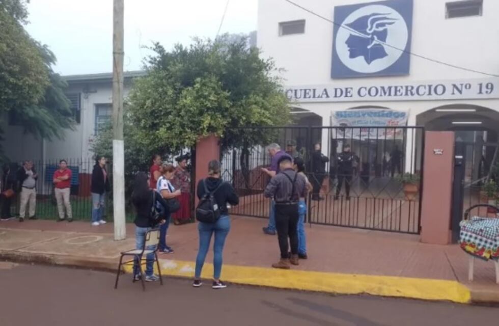 Gran concurrencia en Eldorado en el inicio de estas Elecciones 2023
