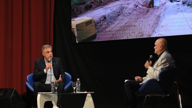 Luis Castellano presentó su libro en el Cine Belgrano