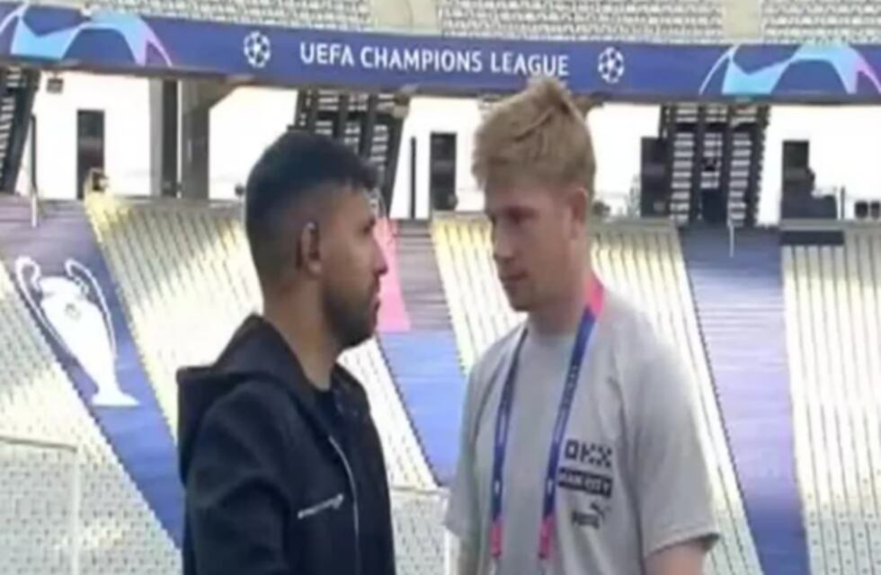 “Alto reloj”, la broma que el Kun Agüero le hizo a Kevin de Bruyne