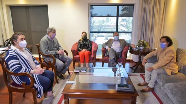 Jaldo se reunió con su reemplazo en la lista oficialista a Diputado Nacional.