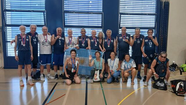 Mario Sala Selección Argentina +80 básquet