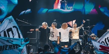 Airbag en el Luna Park