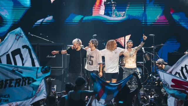 Airbag en el Luna Park