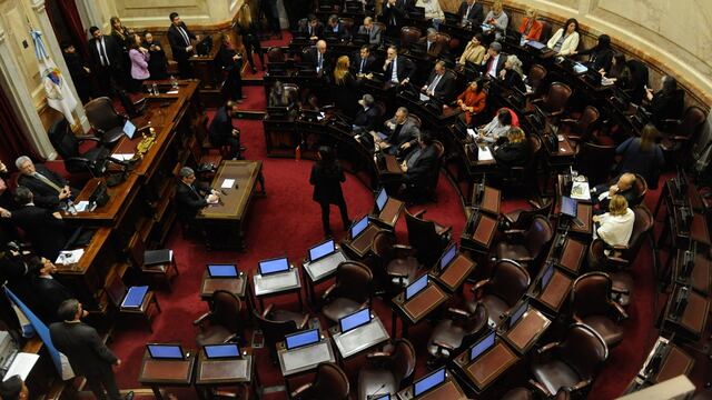 La sesión del Senado se cayó por falta de quórum (Foto: Federico López Claro)