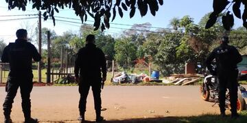 Eldorado: violento desalojo en una vivienda de la calle Durian.