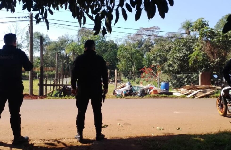 Eldorado: violento desalojo en una vivienda de la calle Durian