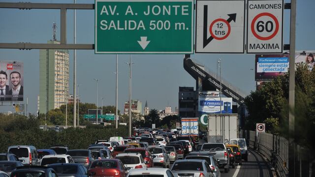 Demoras de tránsito por controles de salud