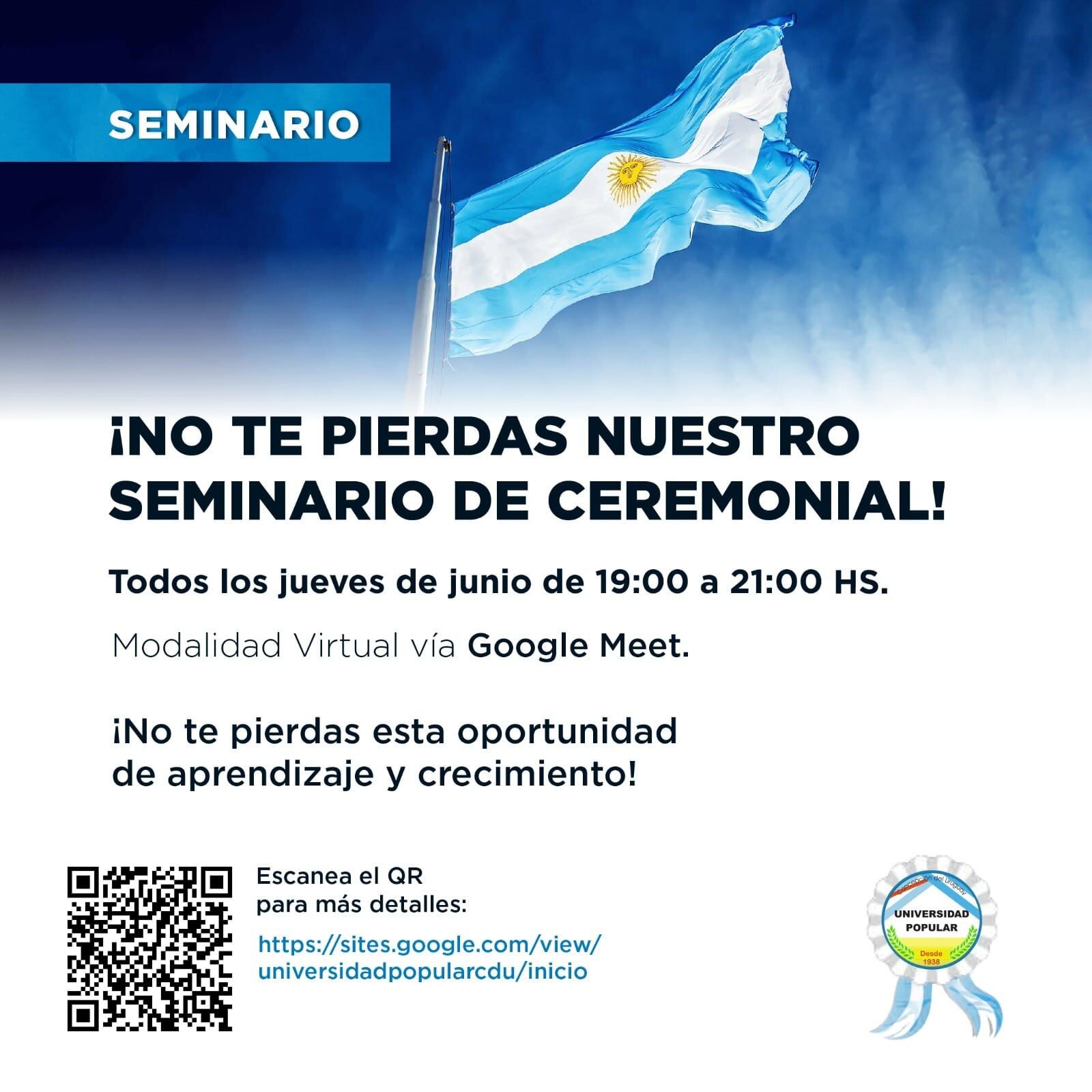 Seminario de Ceremonial.