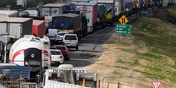 A mediados de 2022 se llevó a cabo una concentración similar en el corredor. (Imagen ilustrativa)